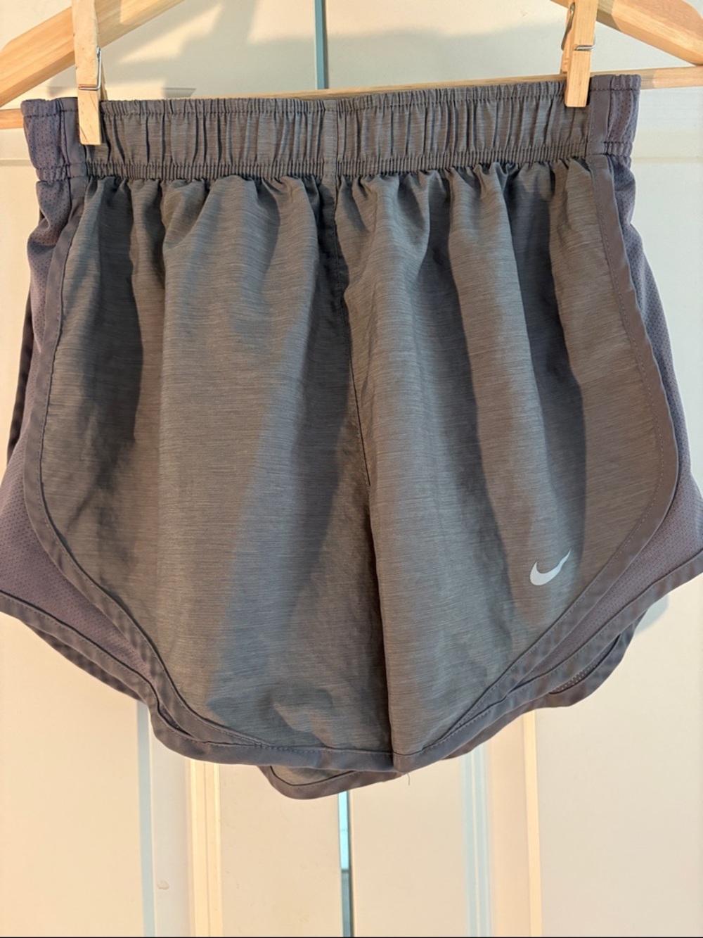 Nike Dri-Fit Women's Charcoal Gray Athletic Shorts